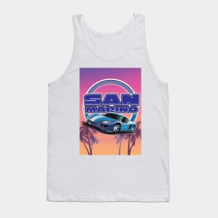 San Marino travel poster Tank Top